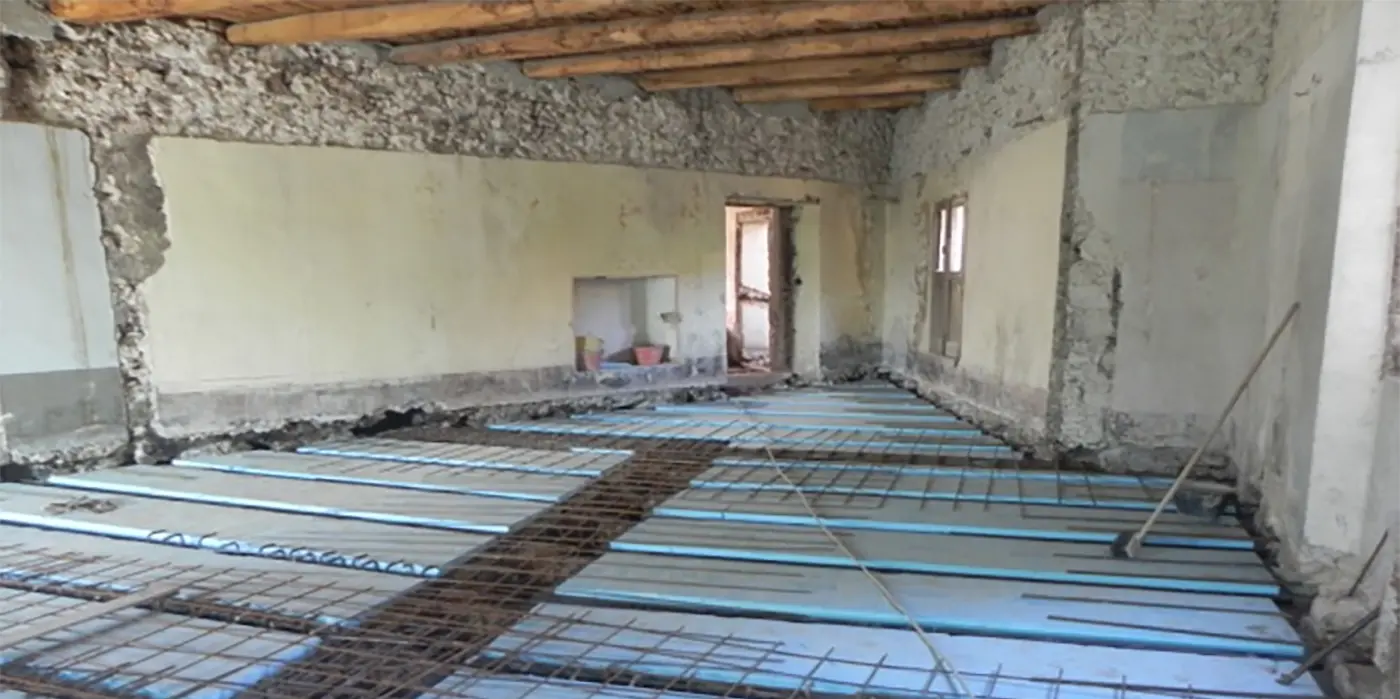 Lavori di Recupero strutturale di Palazzo Santamaria di Teggiano (SA).